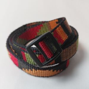 Bison Designs Southwestern Pattern Nylon Belt Size Medium